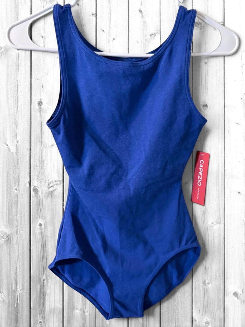 🙋🏻‍♀️Capezio' Cobalt Blue Tank Leotard One-Piece